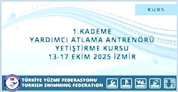 1.KADEME YARDIMCI ATLAMA ANTRENÖRÜ YETİŞTİRME KURSU 13-17 EKİM 2025 İZMİR